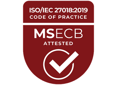 ISO/IEC 27018:2019 logo