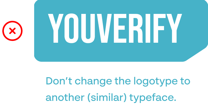 Don't change the logo by not all-capitalising the logo