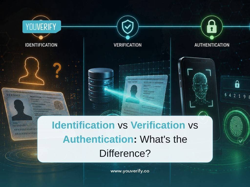 Identification vs Verification vs Authentication: What's the Difference?