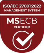 ISO/IEC 27001:2022 certified