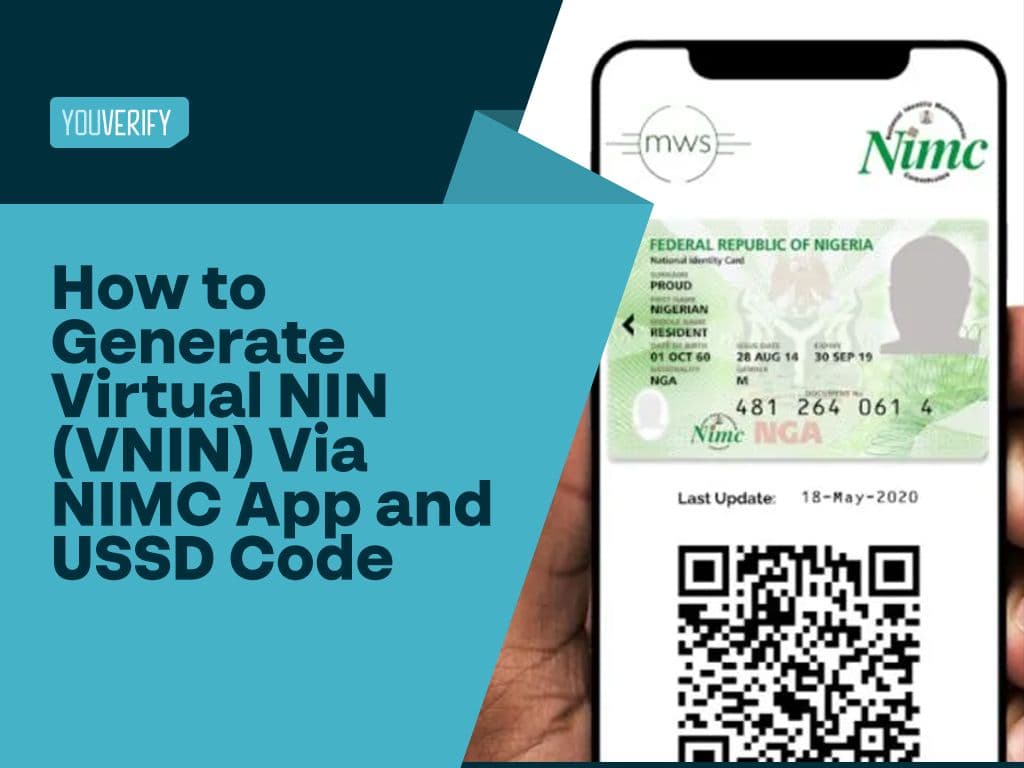 How to Generate Virtual NIN (VNIN) Via NIMC App and USSD Code