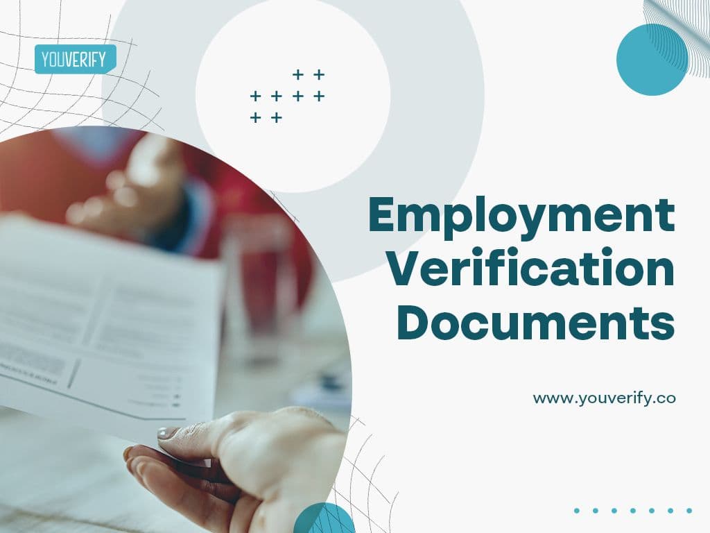 What are the Acceptable Employment Verification Documents?