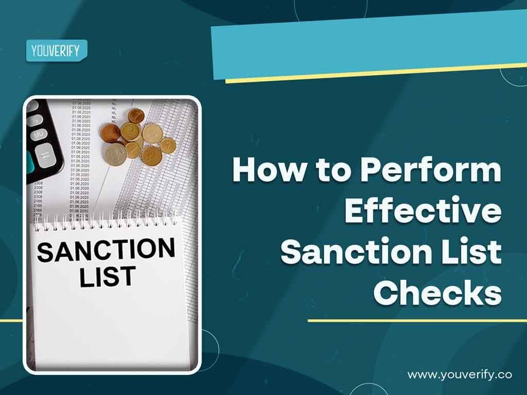 How to Perform Effective Sanction List Checks: Compliance Made Easy