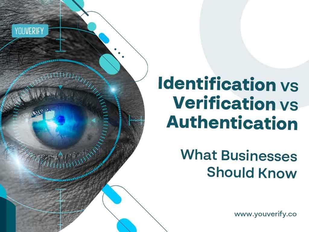 Identification Vs Verification Vs Authentication - Differences