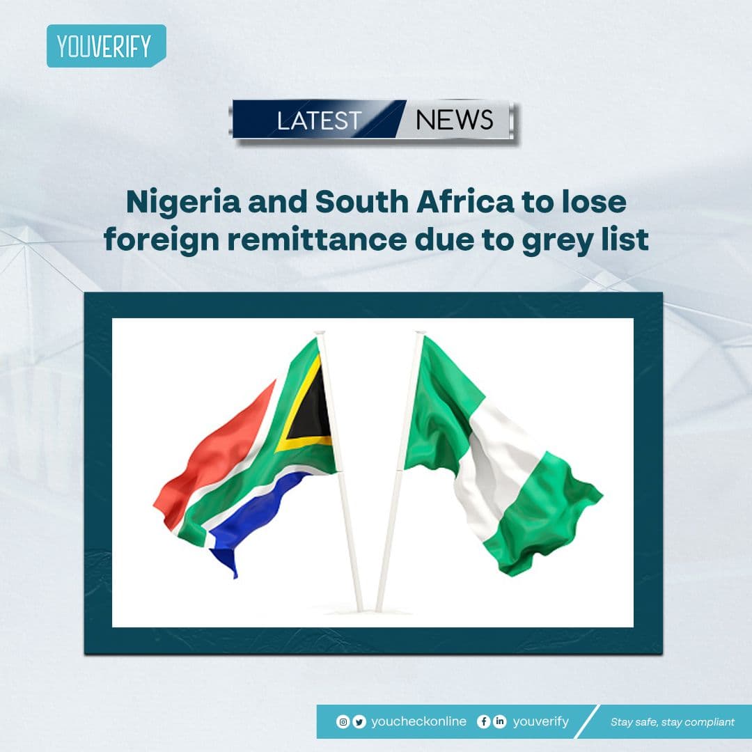 Breaking News: FATF Adds South Africa & Nigeria to Special Grey List of Countries Under AML Scrutiny