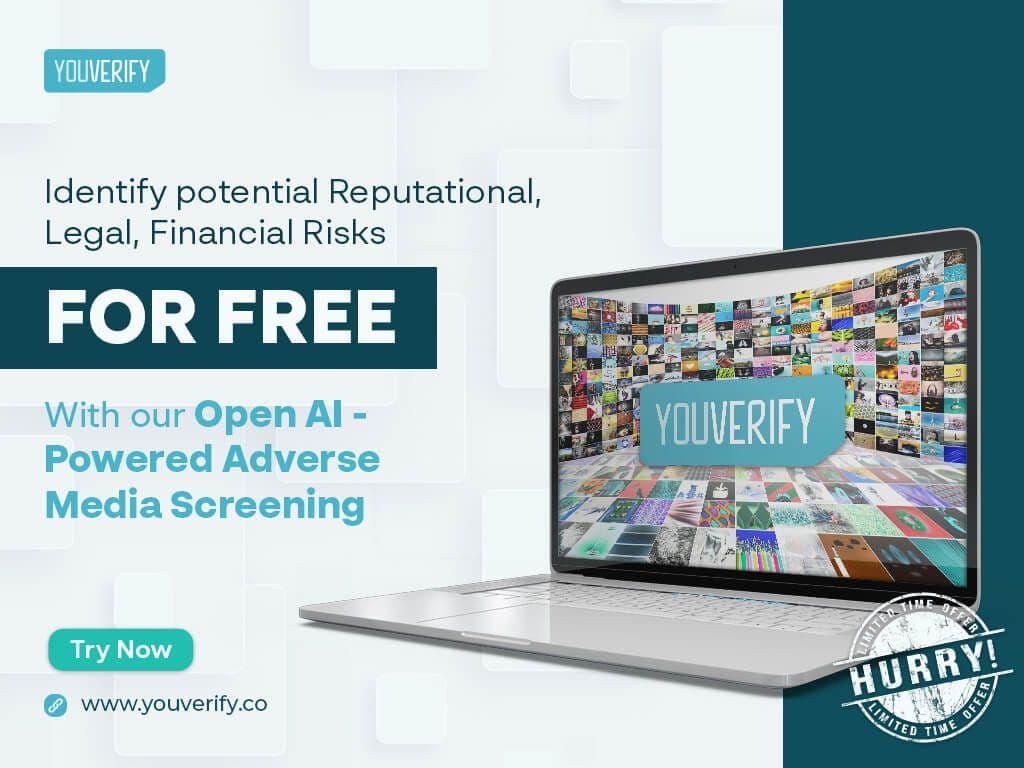 Limited Offer: Safeguard Your Business with Our Adverse Media Screening Solution for FREE